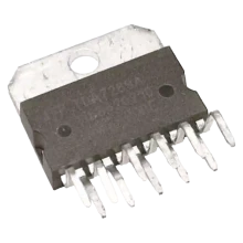 C.I. TDA7269 - Circuito Integrado de Amplificador de Áudio de Potência