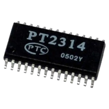 C.I. Pt2314 SMD - Circuito Integrado de Áudio de Alta Qualidade