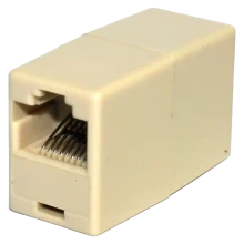 Adaptador y Conector RJ45 Cat5 para Cable de Red