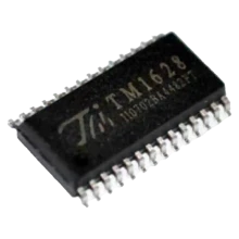 C.I. Tm1628 SMD - Circuito Integrado de Controle de Display LED