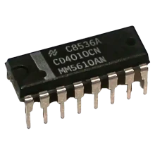 CD4010 - Circuito Integrado de Contador e Divisor de 4 Bits