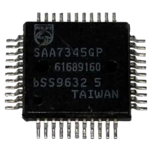 C.I. SAA7345GP SMD - Circuito Integrado de Áudio de Alta Performance