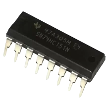 CI 74LS151 - Circuito Integrado de Decodificador de Dados de 8 Entradas