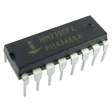 Nombre optimizado: CI Hin232 - Circuito Integrado de Comunicación Serial RS-232Detalles del producto: El CI Hin232 es un circuito integrado que permite la comunicación serial RS-232, ideal para la transmisión de datos entre dispositivos electrónicos. Ofrece una alta fiabilidad y un rendimiento óptimo en aplicaciones de comunicación