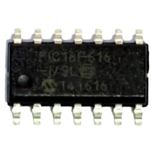 Processador Amplificador Digital Pic 16F616-2K5 Eq 1 E 2 Ohms (Original)