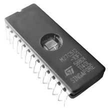 CI 27C512 - Circuito Integrado de Memória EPROM de 512KB