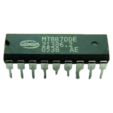MT8870 - Circuito Integrado DTMF Decoder