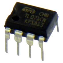 TL071 - Circuito Integrado de Amplificador Operacional
