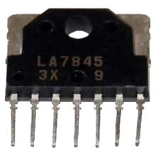 La7845 - Circuito Integrado de Amplificador de Áudio e Vídeo