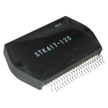 Nome otimizado: STK417-120 Amplificador de ÁudioDetalhes do produto: O STK417-120 é um amplificador de áudio de alta potência, ideal para aplicações de áudio de alta fidelidade. Com uma potência de saída de 120 watts, este amplificador oferece um som claro e potente para sistemas de