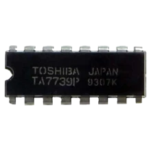 C.I. TA7739P Toshiba - Circuito Integrado de Áudio de Alta Qualidade