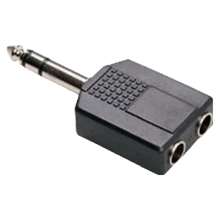 Adaptador Plug 1 P10 para 2 P10 Jack