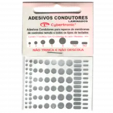 Adhesivo Conductor Metalizado Universal - Pack de 84 Unidades (7 Modelos x 12 Unidades)