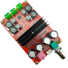 Amplificador Digital Xh-M190 TDA3116D2 de 2 Canales 12-24V 2x100W