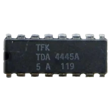 C.I. TDA4445 Telefunken - Circuito Integrado de Áudio e Vídeo