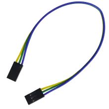 Cable Dupont Hembra-Hembra 2.54mm 20cm 3 Vías
