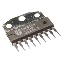 C.I. TDA2611 - Circuito Integrado de Amplificador de Áudio de Alta Potência