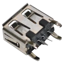 Conector USB Pioneer Original - 10mm Preto (04 Garras e Terminais Centrais)