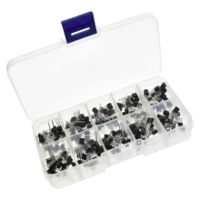 Kit de 200 transistores con 10 valores en caja - 200X Transistores