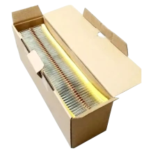 Resistor de película de carbón 1/4W 5% - 3.9K, caja con 5000 piezas
