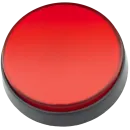Botão Arcade Iluminado Vermelho de 60mm