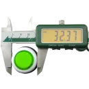 Botão de Acrílico para Arcade Raspberry - Verde Brilhante