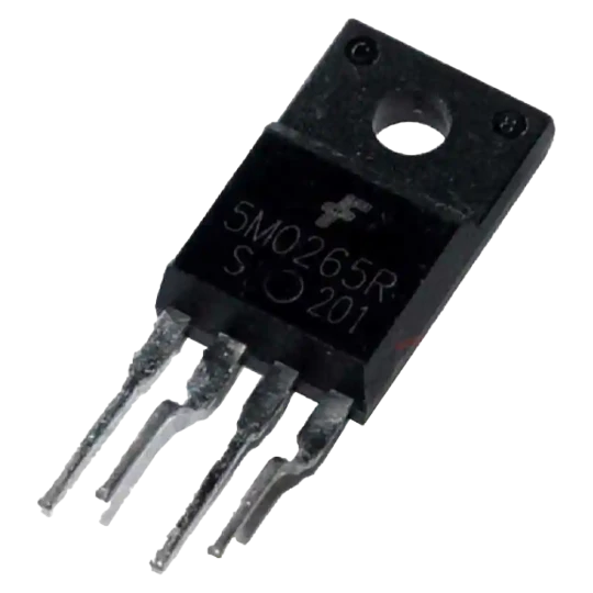 Transistor 5M0265R de 4 Terminais