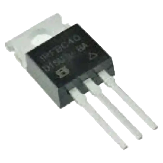 Transistor IRFBC40 - Transistor de Potência de Canal N-Channel 600V 4.2A