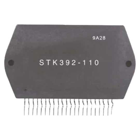 Nome otimizado: STK392-110 Integrated Circuit AmplifierDetalhes do produto: O STK392-110 é um amplificador de circuito integrado de alta qualidade, projetado para fornecer um desempenho excepcional em sistemas de áudio e vídeo. Com uma potência de saída de 120 watts, este amplificador é ideal para ap
