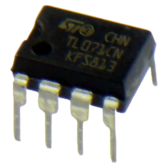 TL071 - Circuito Integrado de Amplificador Operacional