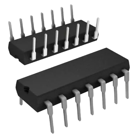 74LS12 - CI (Circuito Integrado) de 3 portas NAND de 4 entradas