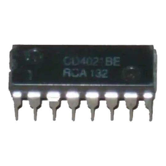 Nome otimizado: CI CD4021 - Circuito Integrado de Entrada Serial para Saída ParalelaDetalhes do produto: O CI CD4021 é um circuito integrado que possui entrada serial e saída paralela, sendo utilizado para converter dados de entrada serial em dados de saída paralela. É amplamente utilizado em aplicações que requer