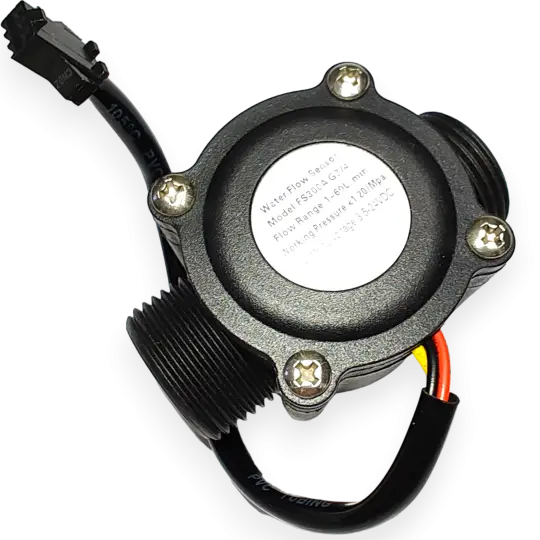 Sensor de Vazão FS300A 1-60L 3/4 5-18V